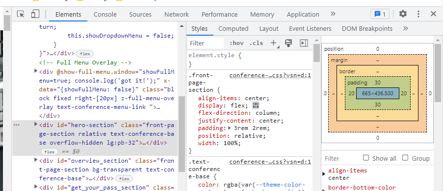 Chrome Dev Tools and styles